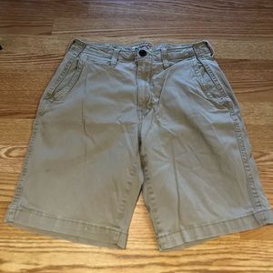 Arizona Mens khaki button front shorts